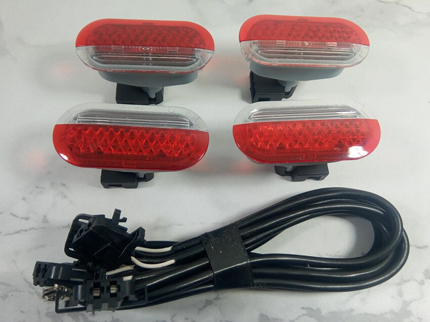 Car Door Warning Light With Cable For Vw Polo 6r Octavia