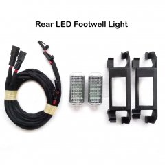 Rear LED Footwell Light Foot Socket Lamp With Bracket For VW Kodiaq Passat T-CROSS T-ROC