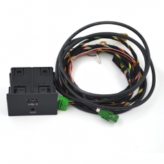 For Audi Q2 A3 S3 RS3 modified Carplay interface small big plug USB cable 8V0 035 708 8V0035708