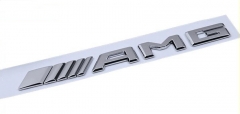 New AMG Emblem Trunk Chrome 3D Rear Badge for Mercedes C E S SL GL Logo 2014~16